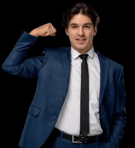 Confident businessman